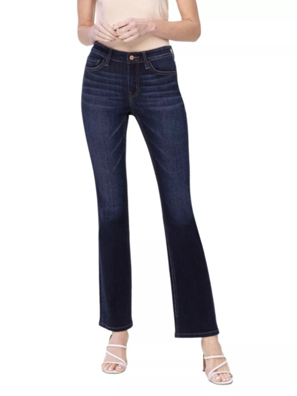 Vervet Mid Rise Bootcut Jean - Picture 5 of 7
